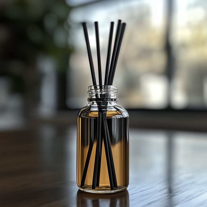 Mahogany + Vanilla, Amber | 4 oz Reed Diffuser